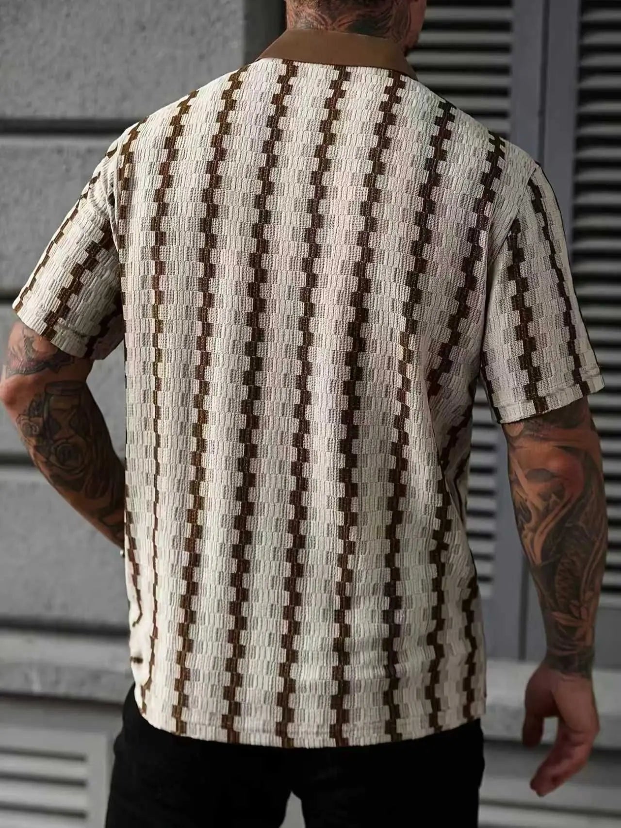 [Stylish Plaid Shirt] Stylish & Elegant Men'S Plaid Shirt - Casual and Versatile Quick Dry Golf